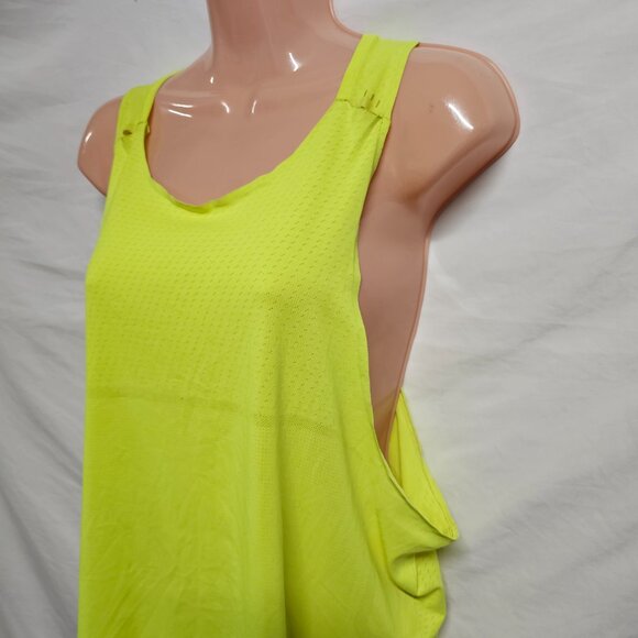 Lululemon Athletica Sporty Tank Top Women Size 10 Thin Neon - Picture 10 of 12